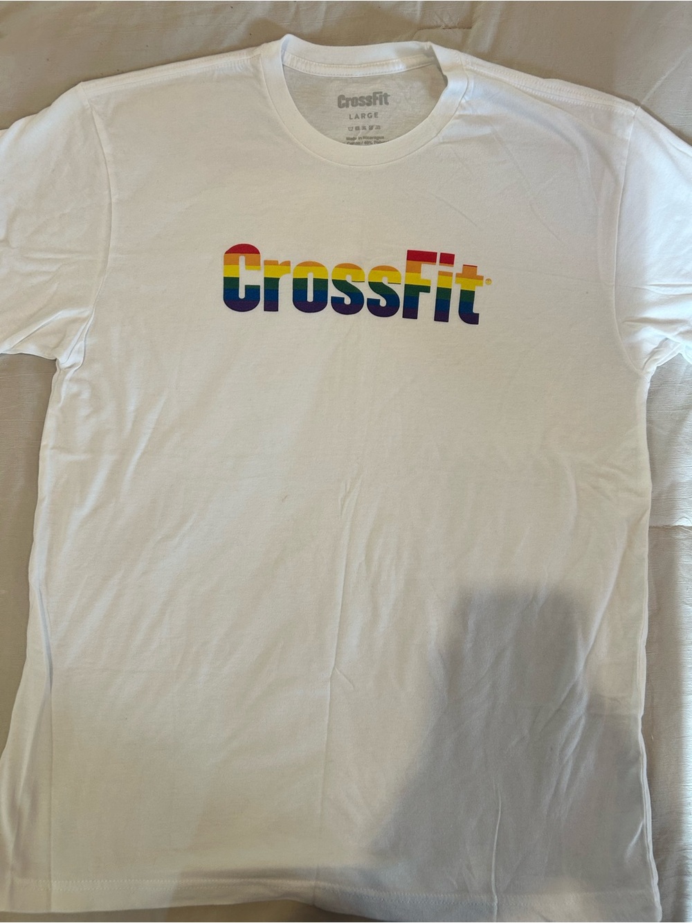 CrossFit Men's Pride Logo Tee - White